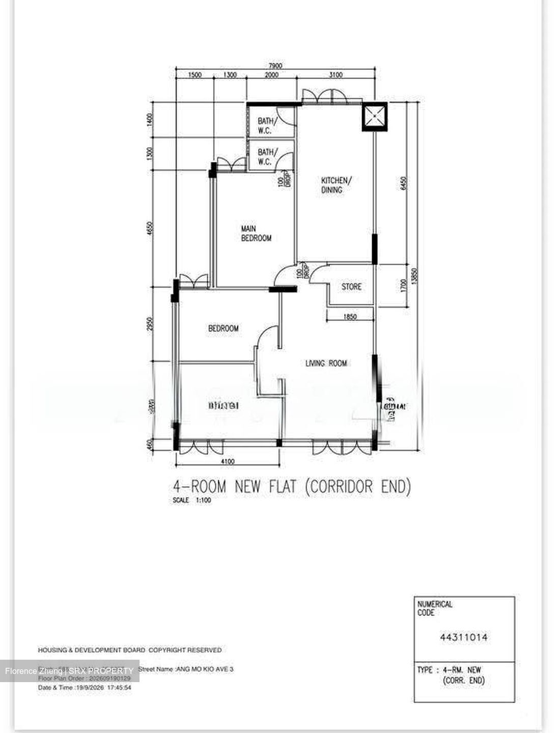 Blk 585 Cheng San Court (Ang Mo Kio), HDB 4 Rooms #627848731